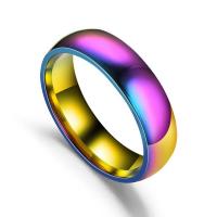 Titanium Steel Finger Ring plated Unisex Sold By Lot