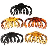 Hair Claw Clips Plastic handmade fashion jewelry & for woman Sold By PC