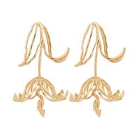 Zinc Alloy Drop Earrings plated fashion jewelry & for woman Sold By Pair