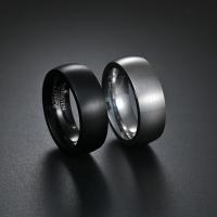 Anillo de acero de tungsteno para hombres, Joyería & unisexo & diverso tamaño para la opción, más colores para la opción, 8x3.30mm, Vendido por UD