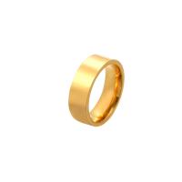 Bague en acier inoxydable, Acier inoxydable 304, unisexe & normes différentes pour le choix, plus de couleurs à choisir, 6mm, Taille:6-12, Vendu par PC