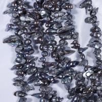 Barok ferskvandskulturperle Beads, Ferskvandsperle, Uregelmæssig, du kan DIY, 10-20mmu30017-8mm, Længde 35-36 cm, Solgt af PC