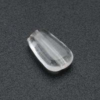 Transparent Akrylpärlor, Akryl, DIY, klar, 7x11x4mm, Hål:Ca 1mm, Säljs av Bag