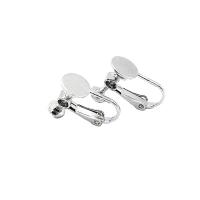 Accessoire clip en laiton pour boucle d'oreille, Placage, DIY, plus de couleurs à choisir, protéger l'environnement, sans nickel, plomb et cadmium, 100PC/lot, Vendu par lot