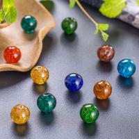 Χάντρες Lampwork, Γυάλινα, Γύρος, DIY & διαφορετικό μέγεθος για την επιλογή, περισσότερα χρώματα για την επιλογή, Sold Με PC