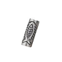 Thailand Sterling Silver Spacer Bead Antique finish DIY silver color Sold By Lot