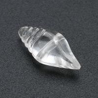 Koraliki akrylowe przezroczyste, Akryl, DIY, przejrzysty, 8x17x5mm, otwór:około 1mm, sprzedane przez torba