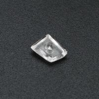 Transparent Akrylpärlor, Akryl, DIY, klar, 6x4x3mm, Hål:Ca 1mm, Säljs av Bag