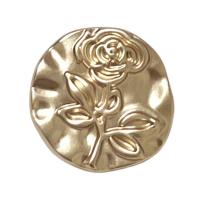 liga de zinco botão de haste, Rose, cromado de cor dourada, DIY & tamanho diferente para a escolha, dourado, níquel, chumbo e cádmio livre, vendido por PC