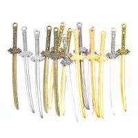 Zinklegering Hangers, Zinc Alloy, plated, uniseks, meer kleuren voor de keuze, nikkel, lood en cadmium vrij, 11x70mm, Ca 100pC's/Bag, Verkocht door Bag