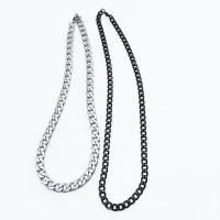 Stainless Steel Chain Ogrlica, 316L Stainless Steel, pozlaćen, razlièite duljine za izbor & različite veličine za izbor & za čovjeka, više boja za izbor, Prodano By PC