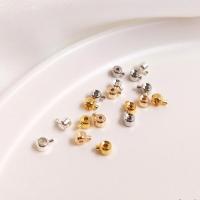 ottone Posizionamento Bead, placcato, nessuno, 3.20x2.50mm, Venduto da PC