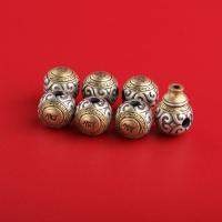 Thailand Sterling Silver Spacer Bead Antique finish DIY silver color Sold By Lot