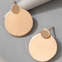 Zinc Alloy Drop Earrings plated fashion jewelry & for woman Sold By Pair