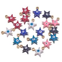 304 Stainless Steel Pendant Star DIY & enamel Sold By Bag