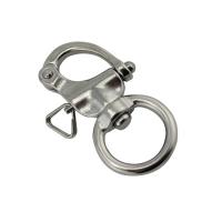 Stainless Steel Jewelry Clasp 316 Stainless Steel polished original color Sold By PC