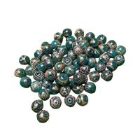 Natuurlijke Tibetaanse Agaat Dzi Beads, DIY, twee verschillende gekleurde, 10mm, Verkocht door PC