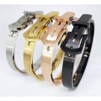 Stainless Steel Bangle 304 Stainless Steel Vacuum Plating for man Sold By PC