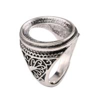 Zink Alloy Ring ring Base, antik silver pläterad, mode smycken & Unisex & olika stilar för val, nickel, bly och kadmium gratis, Säljs av PC