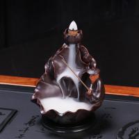 Backflow Incense Burner Porcelain handmade for home and office & durable & multifunctional Sold By PC