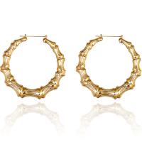 Zinc Alloy Oorbellen, gold plated, verschillende stijlen voor de keuze, Verkocht door pair