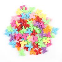 Plastic Kralen, spuitgieten, Andere vorm voor keuze & DIY, gemengde kleuren, 50pC's/Bag, Verkocht door Bag