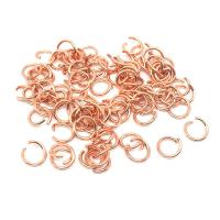 Stainless Steel Open Ring 304 Stainless Steel DIY rose gold color Sold By PC