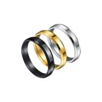 Bague en acier inoxydable, Acier inoxydable 304, unisexe & normes différentes pour le choix, plus de couleurs à choisir, Trou:Environ 1.1mm, Taille:6-11, 10PC/lot, Vendu par lot