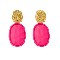 Zinc Alloy Drop Earrings gold color plated fashion jewelry & for woman nickel lead & cadmium free Sold By Pair