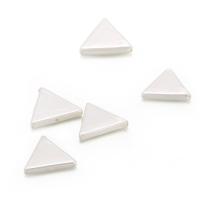 Perles naturelles de coquillage d'eau douce , coquille, triangle, DIY, blanc, 13mm, Environ 5PC/sac, Vendu par sac