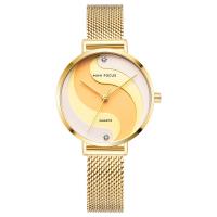 Women Wrist Watch Zinc Alloy with Glass & 304 Stainless Steel Japanese watch movement nickel lead & cadmium free Life water resistant & fashion jewelry & for woman & with rhinestone Approx 8.27 Inch  Sold By PC