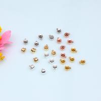 ottone Posizionamento Bead, dissolvenza e mai di alta qualità placcato, DIY & formato differente per scelta, nessuno, 3.20mm, 50PC/lotto, Venduto da lotto