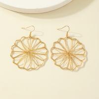 Zinc Alloy Drop Earrings gold color plated fashion jewelry & for woman nickel lead & cadmium free Sold By Pair