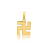 Zinc Alloy Pendants gold color plated DIY & for woman golden nickel lead & cadmium free Sold By PC