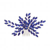 Decorative Hair Combs Zinc Alloy fashion jewelry & for woman & with rhinestone nickel lead & cadmium free Sold By PC