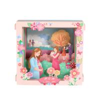 Paper 3D Greeting Card DIY & 3D effect Sold By PC