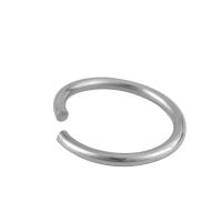 Stainless Steel Open Ring 304 Stainless Steel DIY original color Sold By Bag