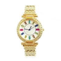 Women Wrist Watch Zinc Alloy with Glass & 304 Stainless Steel Chinese watch movement waterproofless & for woman & with rhinestone plated Sold By Lot