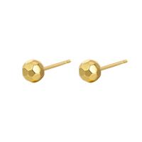 Brass Stud Earring plated for woman nickel lead & cadmium free Sold By Pair