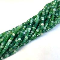 Natuurlijke Lace Agaat kralen, gepolijst, DIY & verschillende grootte voor keus & gefacetteerde, groen, Per verkocht Ca 38-40 cm Strand