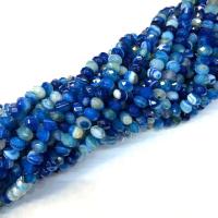 Prirodni Čipka Agate perle, čipke ahat, uglađen, možete DIY & različite veličine za izbor & faceted, plav, Prodano Per Približno 38-40 cm Strand