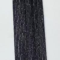 Természetes fekete achát gyöngyök, Kerek, különböző méretű a választás & sokoldalú, fekete, Naponta eladott Kb 14.96 inch Strand