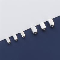 925 sterline d'argento perline separate, Rettangolo, DIY & formato differente per scelta, argento, Venduto da PC