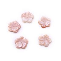 Prirodni Pink Shell perle, Cvijet, Izrezbaren, možete DIY, roze, 20mm, Prodano By PC