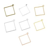 Zink-Legierung Cabochon Weissgold, Zinklegierung, Geometrisches Muster, plattiert, DIY & hohl, keine, frei von Nickel, Blei & Kadmium, 48x43mm, Bohrung:ca. 3mm, verkauft von PC