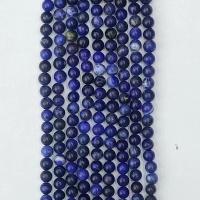 Sodalite Gyöngyök, Kerek, természetes, különböző méretű a választás, kék, Naponta eladott Kb 14.96 inch Strand