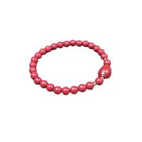 Moda Cinnabar Bracciale, cinabro, Inciso, unisex & stili diversi per la scelta, vermiglio, Lunghezza Appross. 7.47 pollice, Venduto da PC