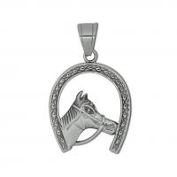 Rustfrit stål Animal Pendler, 316L Stainless Steel, poleret, mode smykker & Unisex, oprindelige farve, 30x37mm, Solgt af PC