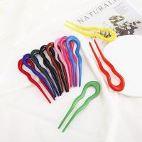 Palillos para el Cabello, Plástico, Joyería & para mujer, más colores para la opción, 127mm, Vendido por UD