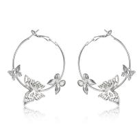 Zinc Alloy Drop Earrings plated fashion jewelry & for woman nickel lead & cadmium free Sold By Pair